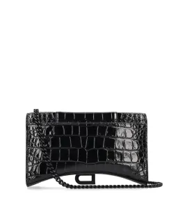 Balenciaga Hourglass on Chain Black  for rent on The Volte - image 3