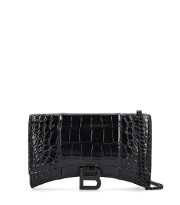 Balenciaga Hourglass on Chain Black  for rent on The Volte - image 1