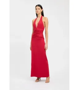 Kookai Brooklyn Maxi Dress in Scarlet Size AU 6 for rent on The Volte - image 1