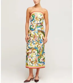 Alemais Ozma Strapless Dress Multi Size AU 6  for rent on The Volte - image 1