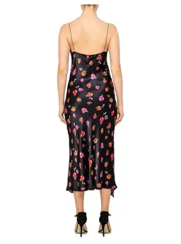 Bec & Bridge Floral Midi Dress Black Floral Size AU 6 for rent on The Volte - image 2