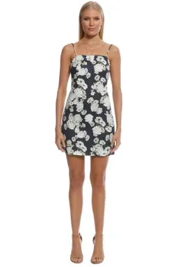 Sir The Label Bellagio Mini Dress Navy Floral | AU 8 for rent on The Volte - image 1