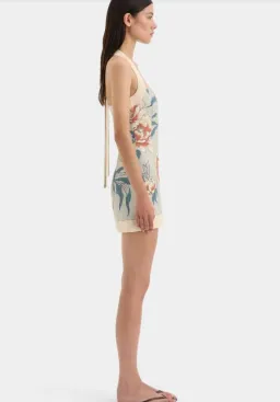 Sir Roisin Mini Dress in Bloom Floral Size 1/Au 8 for rent on The Volte - image 3