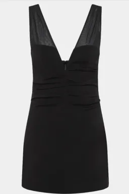 Sir the Label  Florent Mini Dress in Black Size 1 /Au 8 for rent on The Volte - image 4