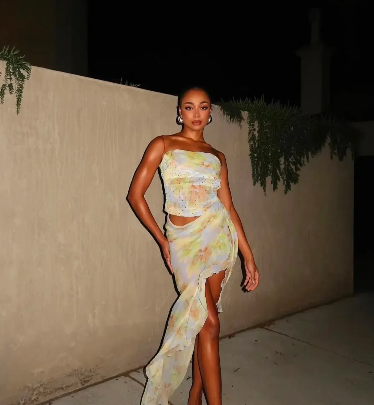 Bec & Bridge Zephy Asym Dress Blue Blossom Size XS /Au 6  - Image 4