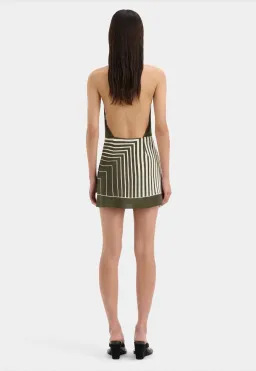 Sir the label Leilana Mini Dress in Garden Stripe Size 8  for rent on The Volte - image 11