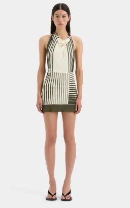 Sir the label Leilana Mini Dress in Garden Stripe Size 8  for rent on The Volte - image 9