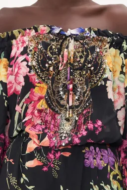 Camilla Drop Shoulder Split Maxi Dress Libertine Lady Size 16 for rent on The Volte - image 7