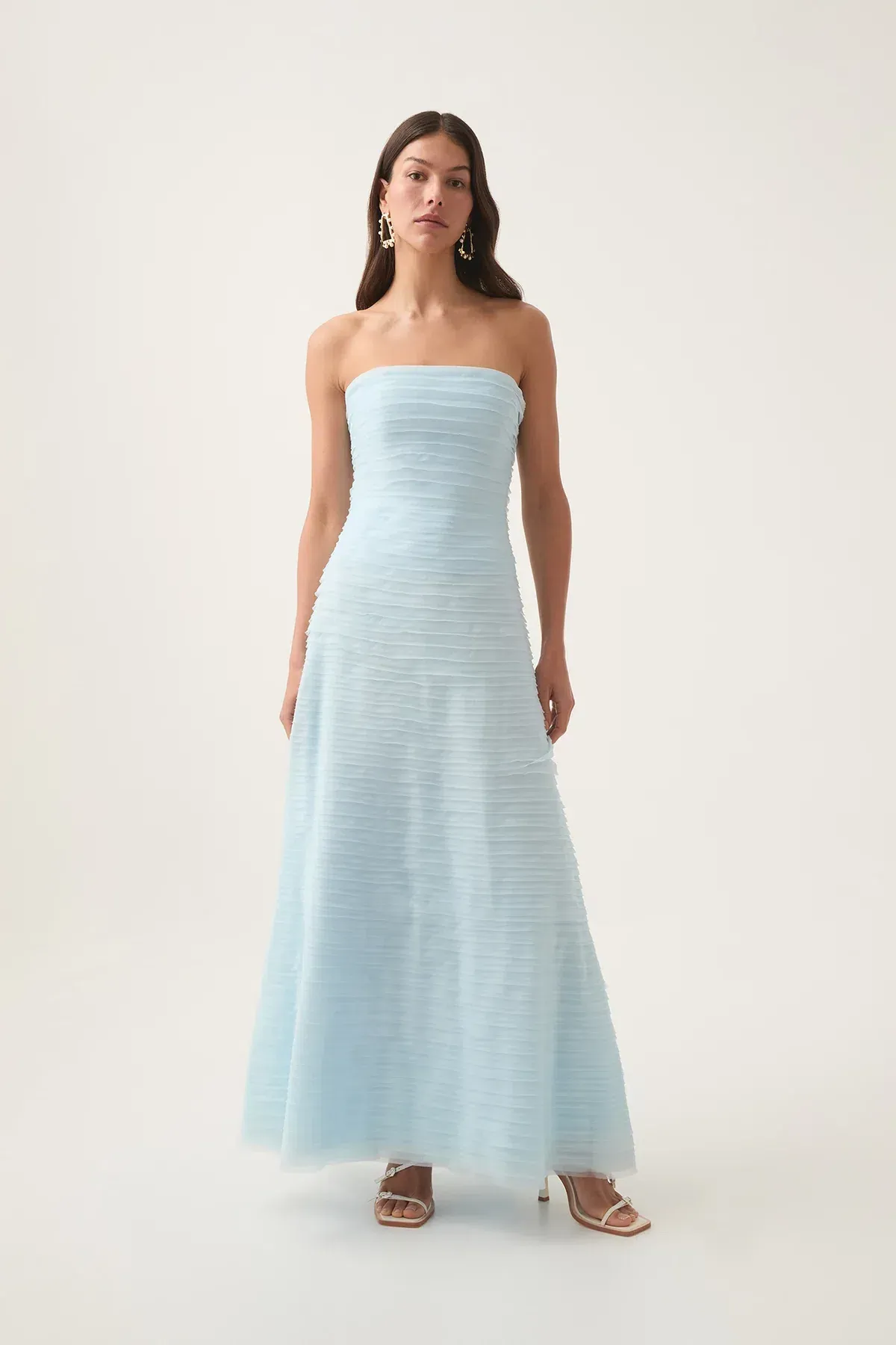 Aje Soundscape Maxi Dress Sea Breeze Size 6 - Image 1