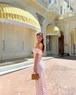 Realisation Par Claudia Dress in Super Dot White Red Size M (AU 10-12) for rent on The Volte - image 6