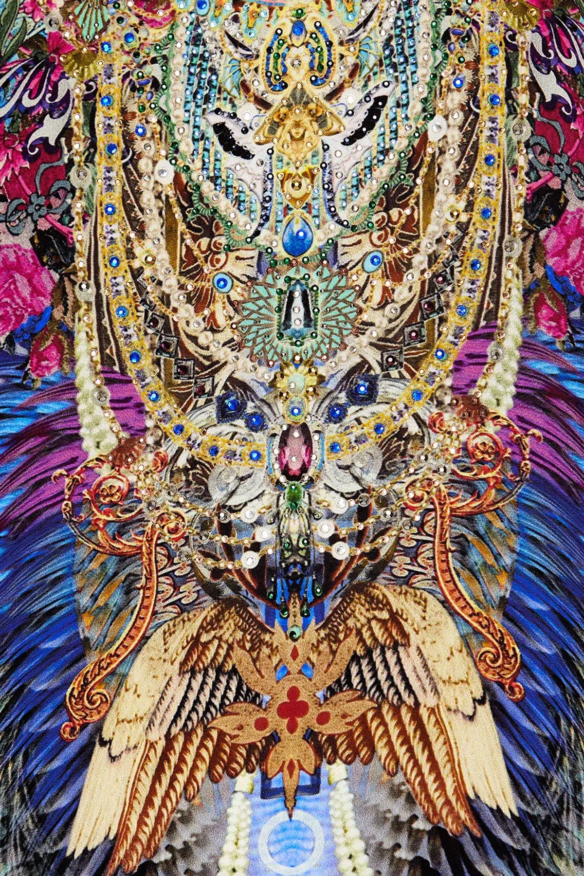 Camilla V Neck Racer Back Maxi Dress Freedom Flight Size S / AU 10 - Image 6