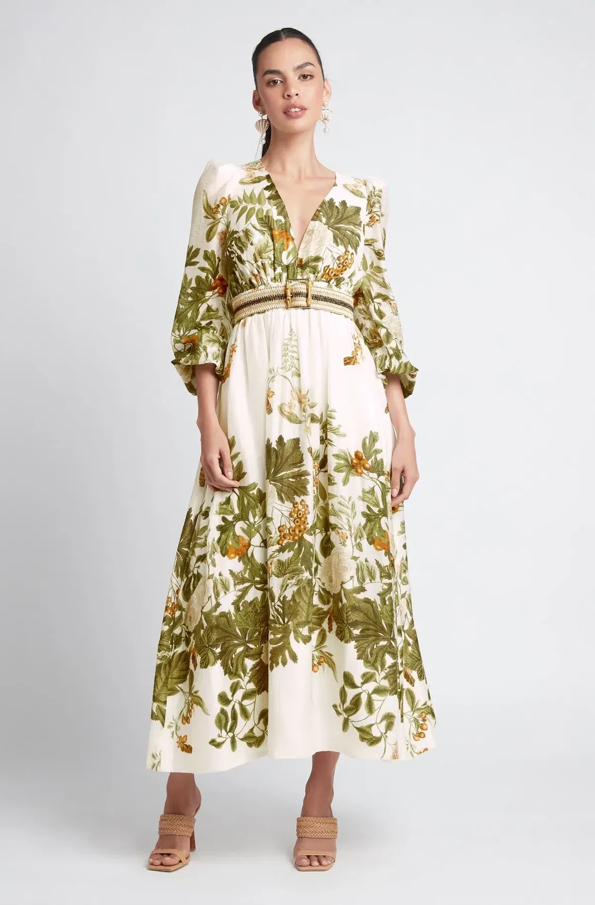 Sheike Garden Of Eden Maxi Dress Print Size 12 - Image 1