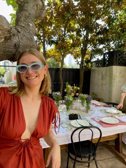 Pasduchas Heatwave Mini Dress in Tamarind Size 8 for rent on The Volte - image 3