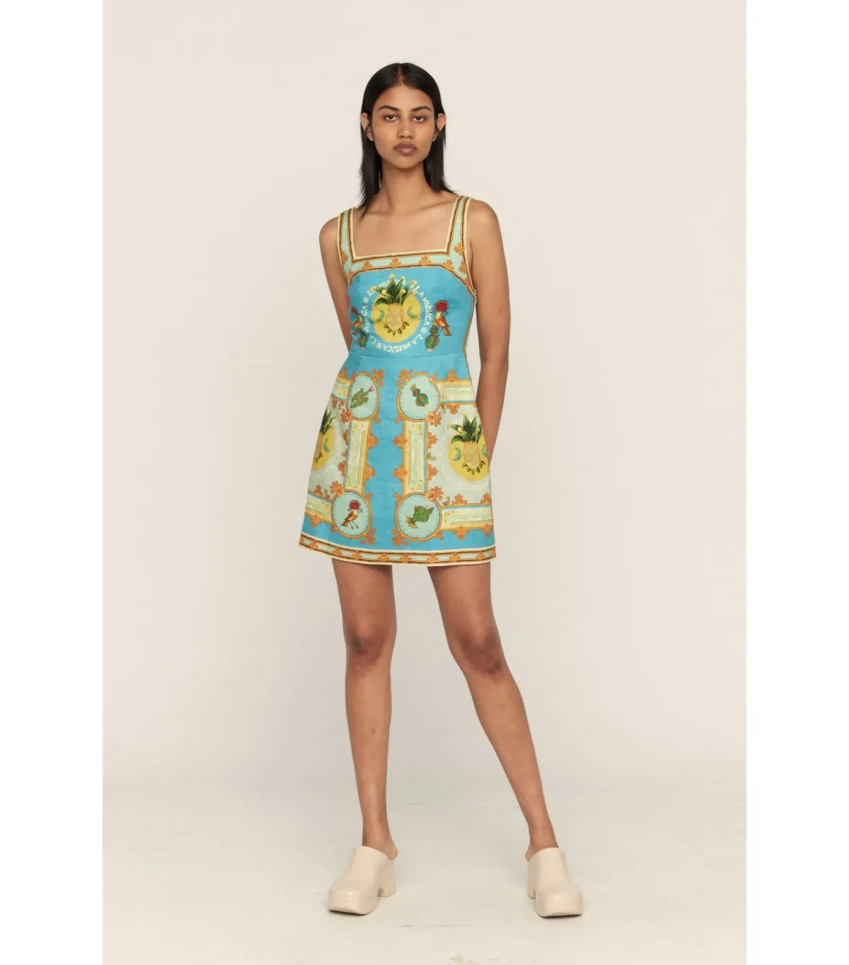 Alémais la Musica Mini Dress Print Size AU 6 - Image 1