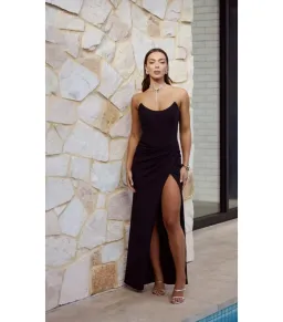 Derma Department Cartia Gown Black Size AU 8  for rent on The Volte - image 1