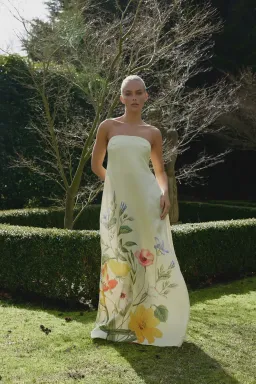 Aston Studio Lucie Buttermilk Fleur Size 8 for rent on The Volte - image 1