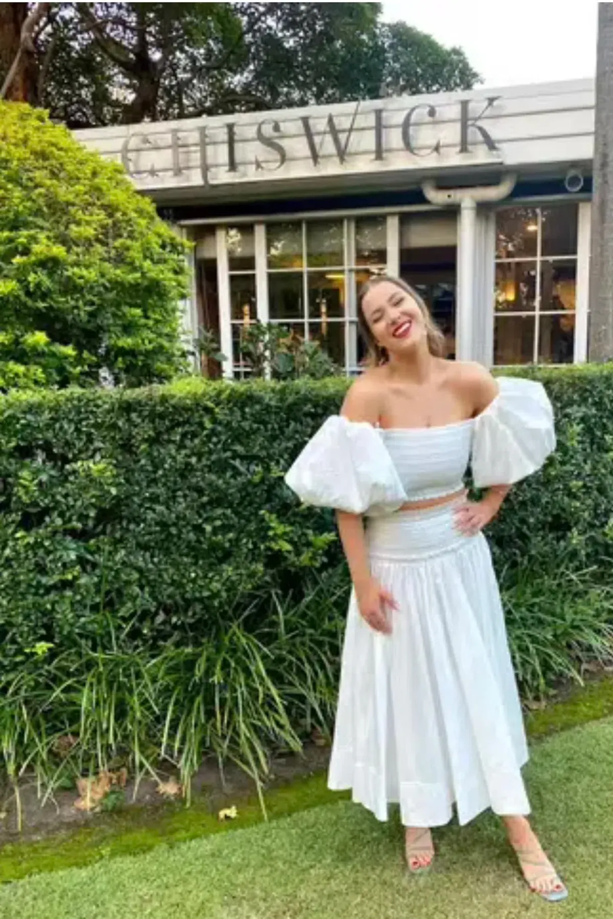 Aje Cascade White Set Size 8 - Image 1