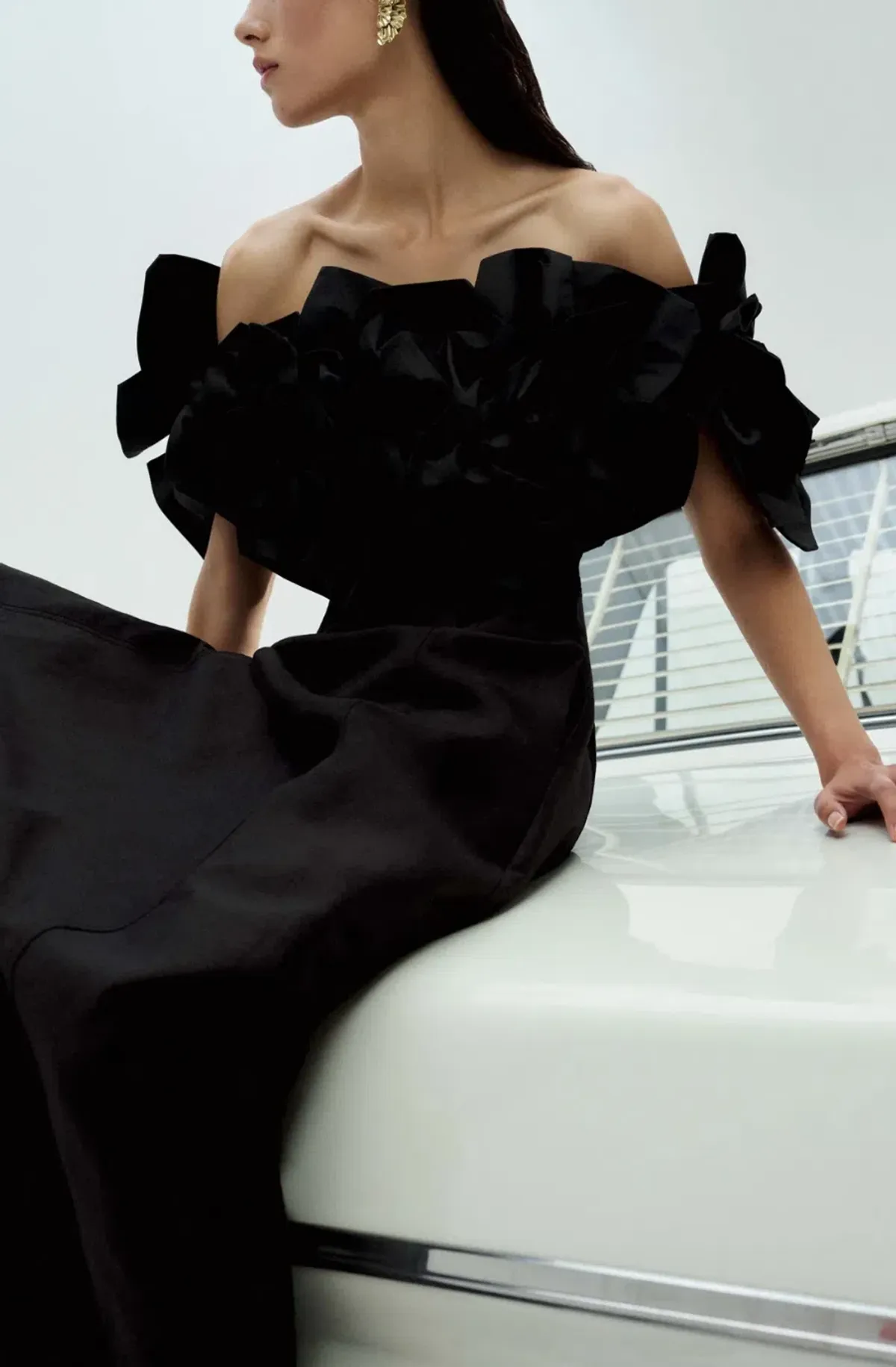 Aje Etta Midi Dress Size 14/16 - Image 4