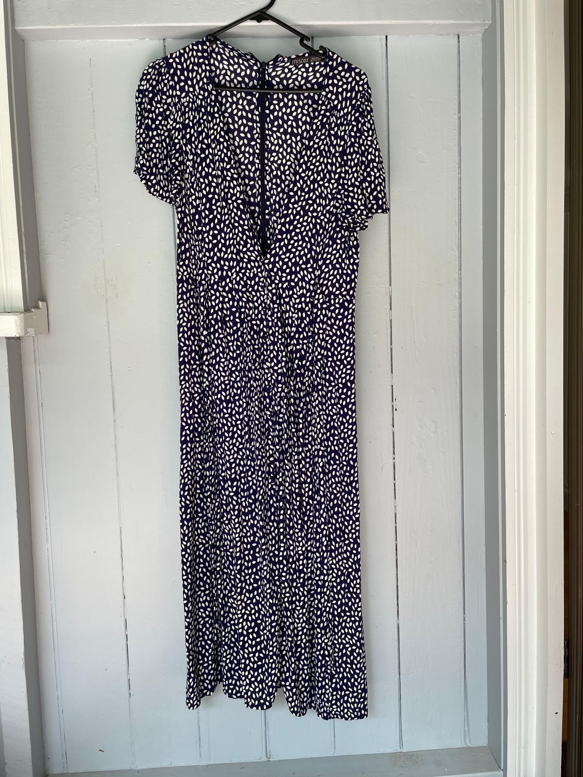 Mister Zimi Luella dress in paloma navy blue size 10 - Image 3