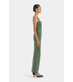 Sir The Label Florent Balconette Gown in Forest Green Size AU 12 for rent on The Volte - image 4