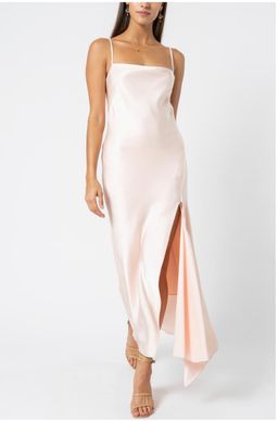 Camilla and Marc ACACIA SQUARE NECK DRESS Blush 8 for rent on The Volte - image 1