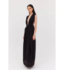 Bianca Spender Silk Cdc Ascendent Gown Black AU 8 for rent on The Volte - image 2