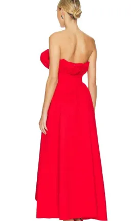 Elliatt Laurel Dress in Red Size L (12) for rent on The Volte - image 2