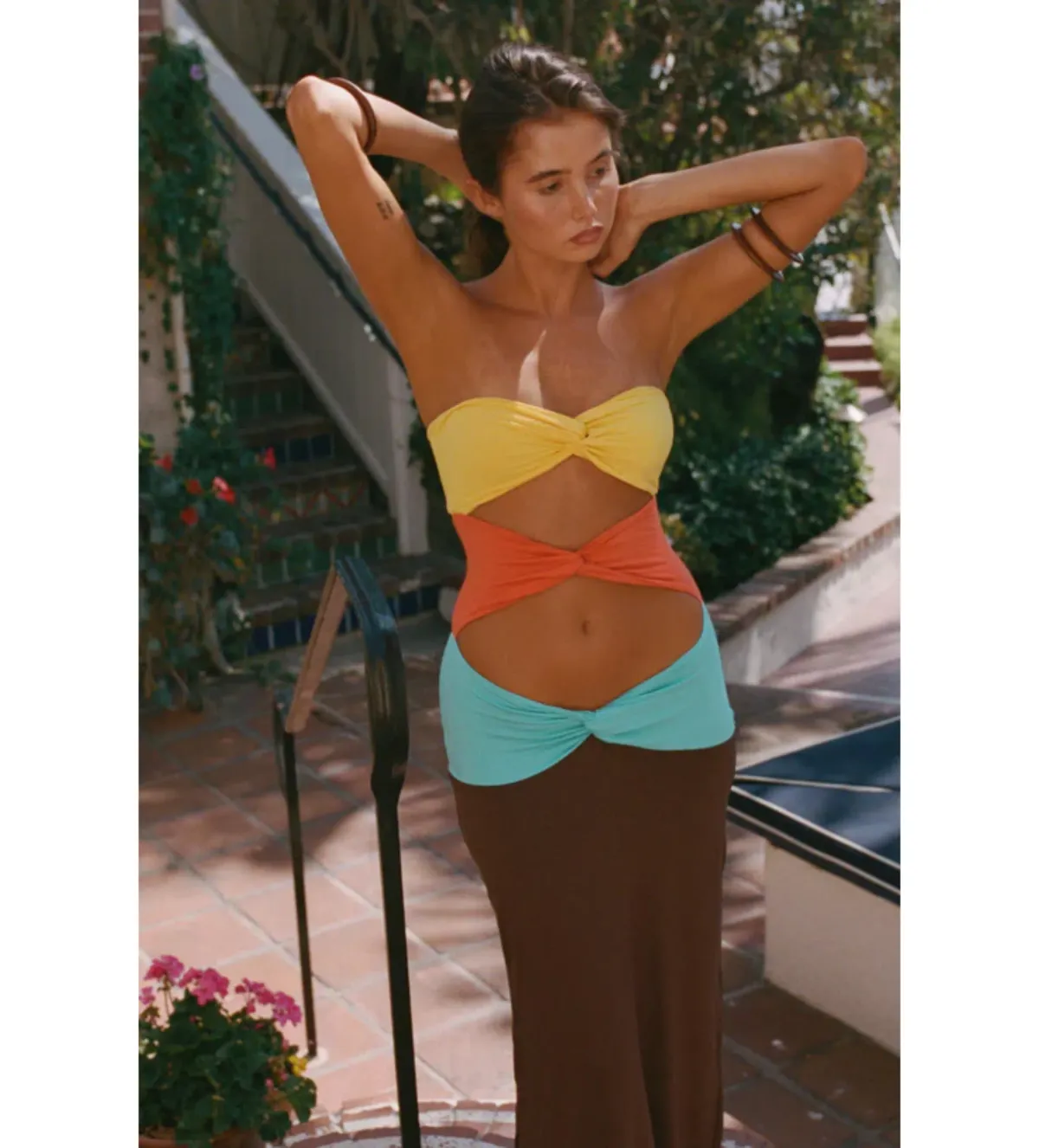 Indah Clothing Didi Dress Brown Size Small / Au Size 8 - Image 2