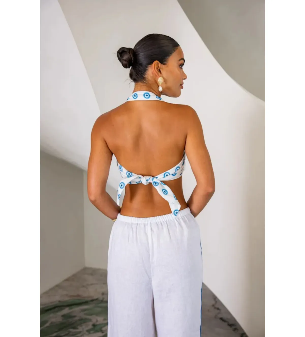 Sneaky Link Evil Eye Set White Size Small / Au Size 8 - Image 3