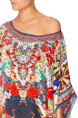 Camilla Geisha Girl Round Neck Kaftan One Size for rent on The Volte - image 12