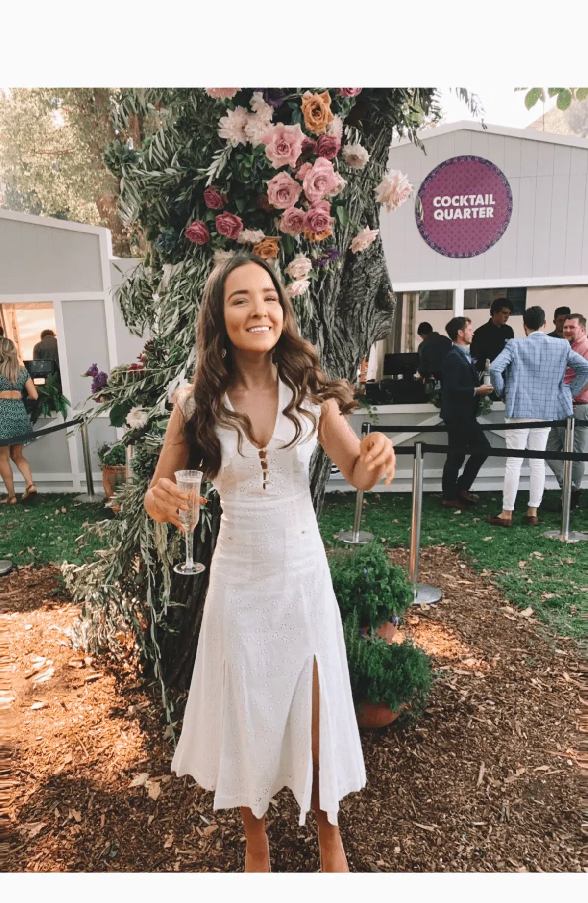 Alice McCall Wilde Grotto Midi Dress Porcelain White Size 4 - Image 5