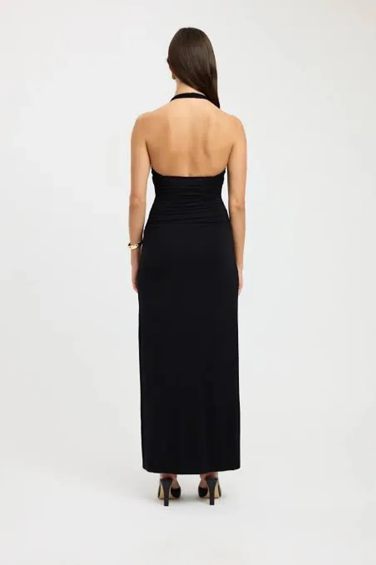 Kookai Brooklyn Maxi Dress Black Size 6 - Image 3