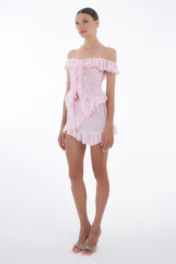 Dyspnea - Froncè Ruched Top Pink Size 12 for rent on The Volte - image 5