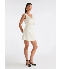 Anna Quan Bella Mini Dress Porcelain Size 10 for rent on The Volte - image 4
