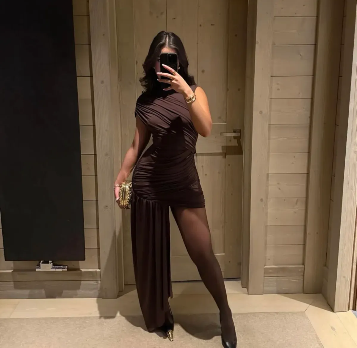 De La Vali Raveanna mini brown size 6  - Image 3