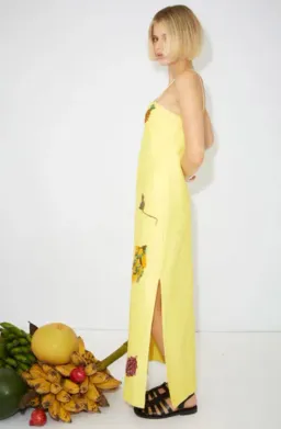 Alemais Diamond Dancer Midi Dress Print Size 12  for rent on The Volte - image 4