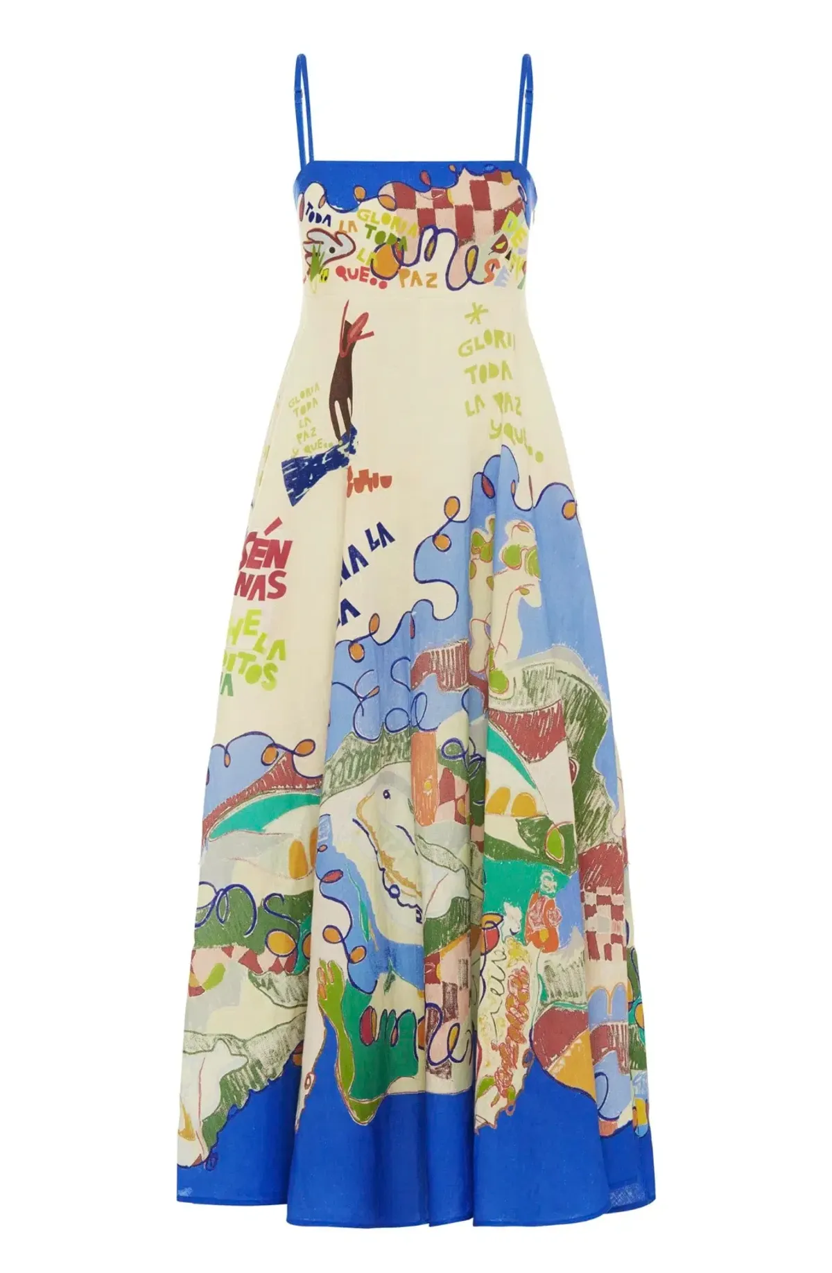 ALÉMAIS  Nadia Sundress Multi Size AU 12 - Image 3