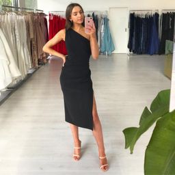 Bec & Bridge Gemma Asym Midi Dress for rent on The Volte - image 1