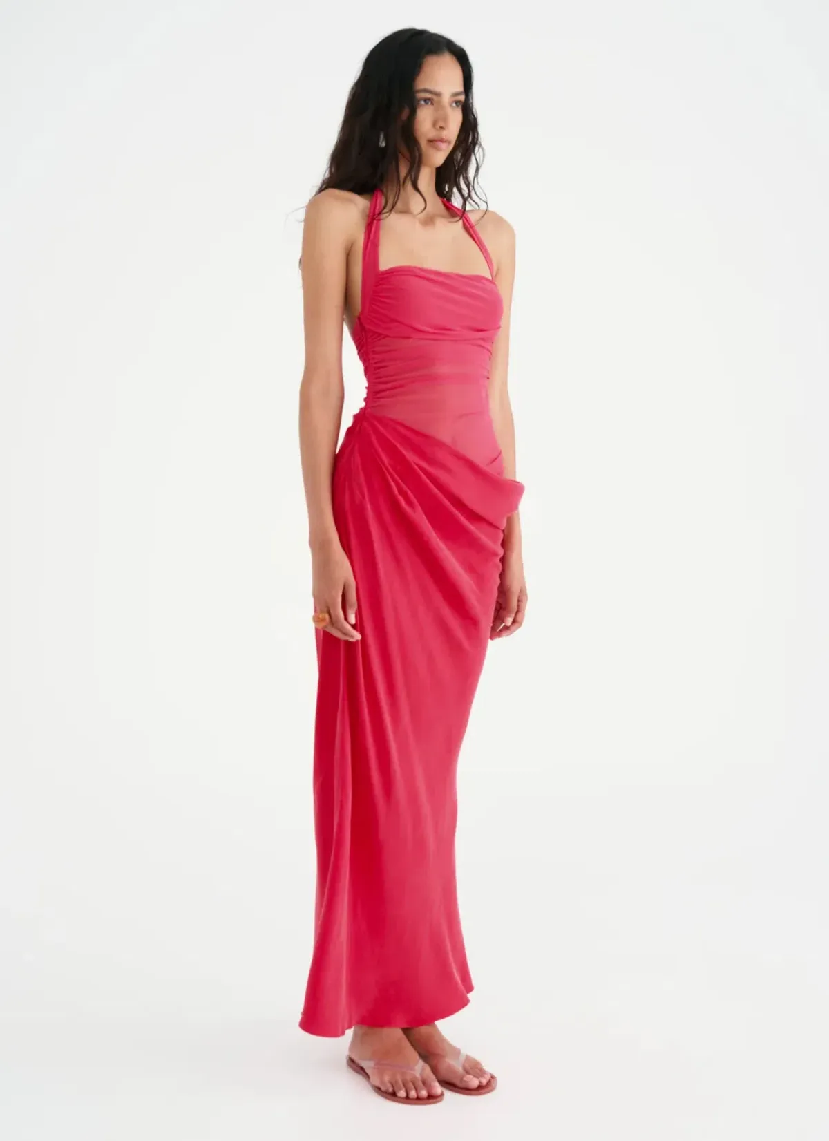Benni Gina Maxi Dress  in Watermelon Size 8 - Image 2