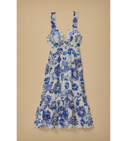 Farm Rio Flowerful Birds Midi Dress AU 4 for rent on The Volte - image 4
