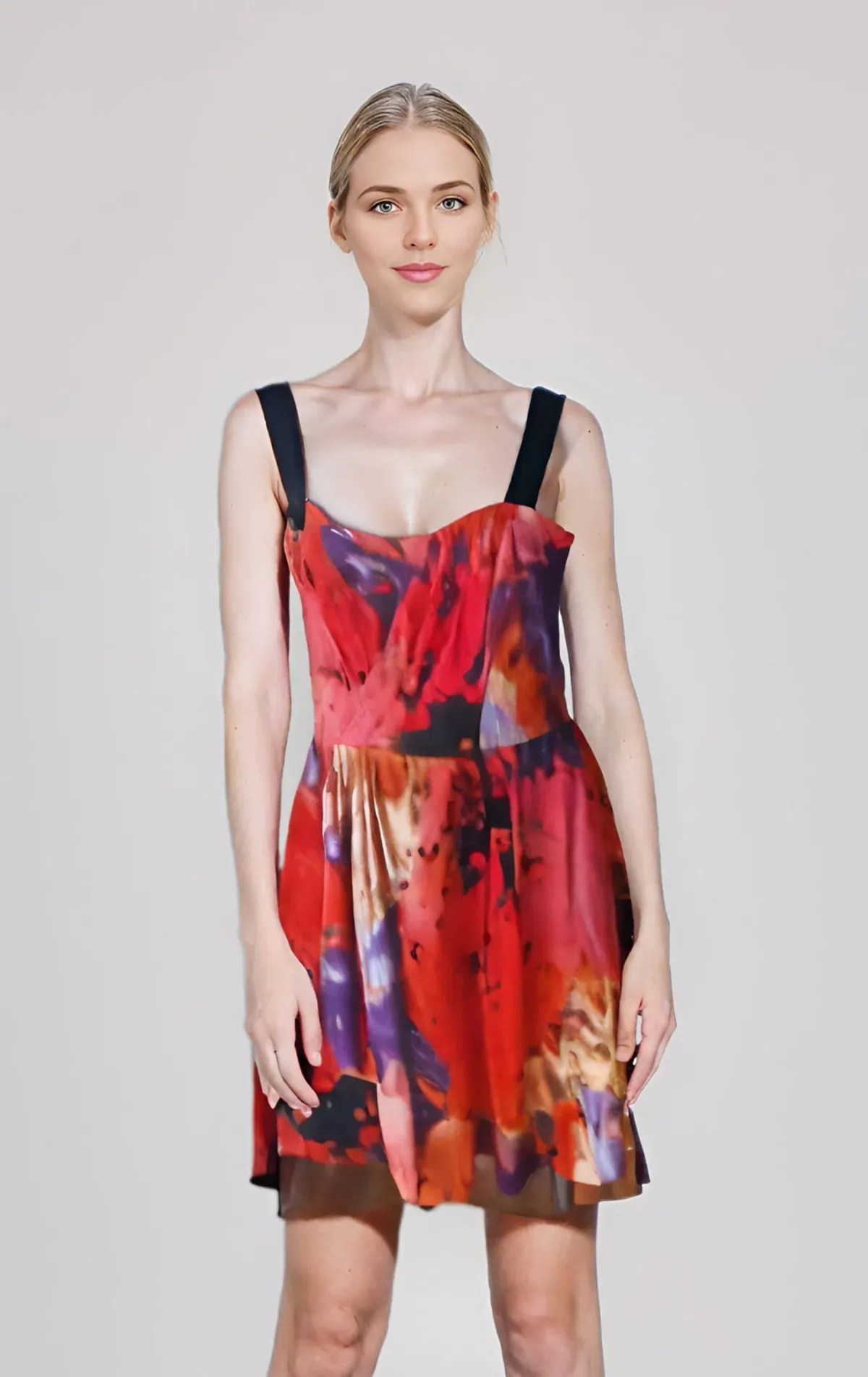 Cue in the City Colourful Summer Dress AU 12 - Image 1