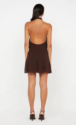 Bec and Bridge Celyse Mini Dress Brown size 6 for rent on The Volte - image 4
