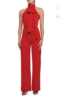 Scarlet Red Jumpsuit  for rent on The Volte - image 1
