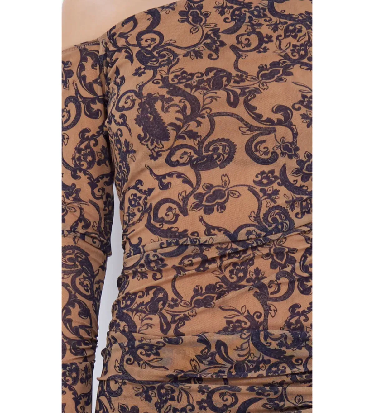 Bec & Bridge Western Sun Long Sleeve Maxi Dress Bandana Size AU 8 - Image 5