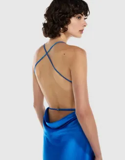 Manning Cartell Saturation Point Slip Dress Blue Size 10 for rent on The Volte - image 3