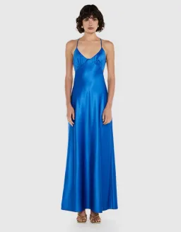 Manning Cartell Saturation Point Slip Dress Blue Size 10 for rent on The Volte - image 1