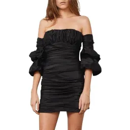 Bec & Bridge Midnight Groove Mini Dress Black Size AU 6 for rent on The Volte - image 2