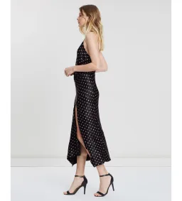 Bec & Bridge Kylie Slip Midi Dress Black Size AU 12 for rent on The Volte - image 3