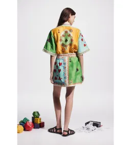 Alemais Rummy Mini Dress Multi Size 10  for rent on The Volte - image 2