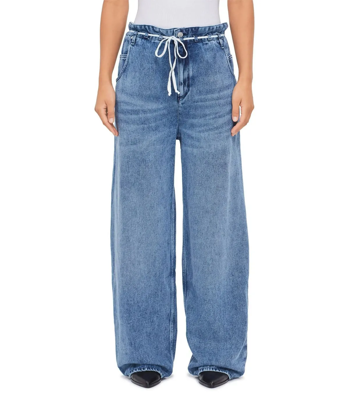 Isabel Marant Jordy Relaxed Denim Jean Blue Size 40 FR / AU 12 - Image 2